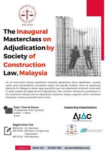 the inaugural masterclass on adjudication by scl malaysia 24 sept 2022 page 0001